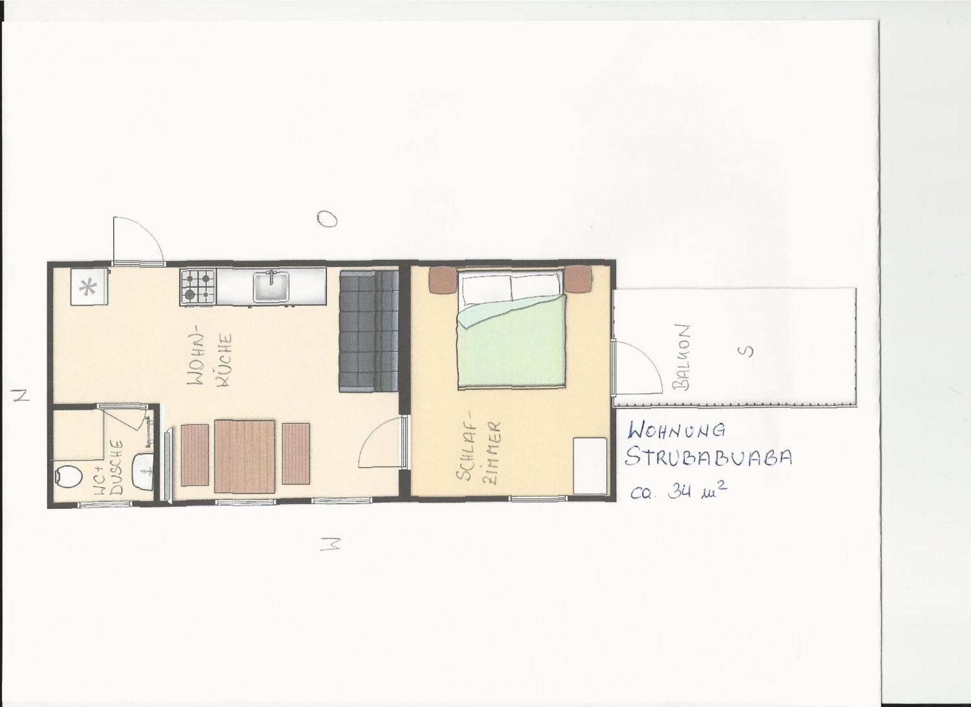 Haus Gaudenz Leilighet Warth  Rom bilde